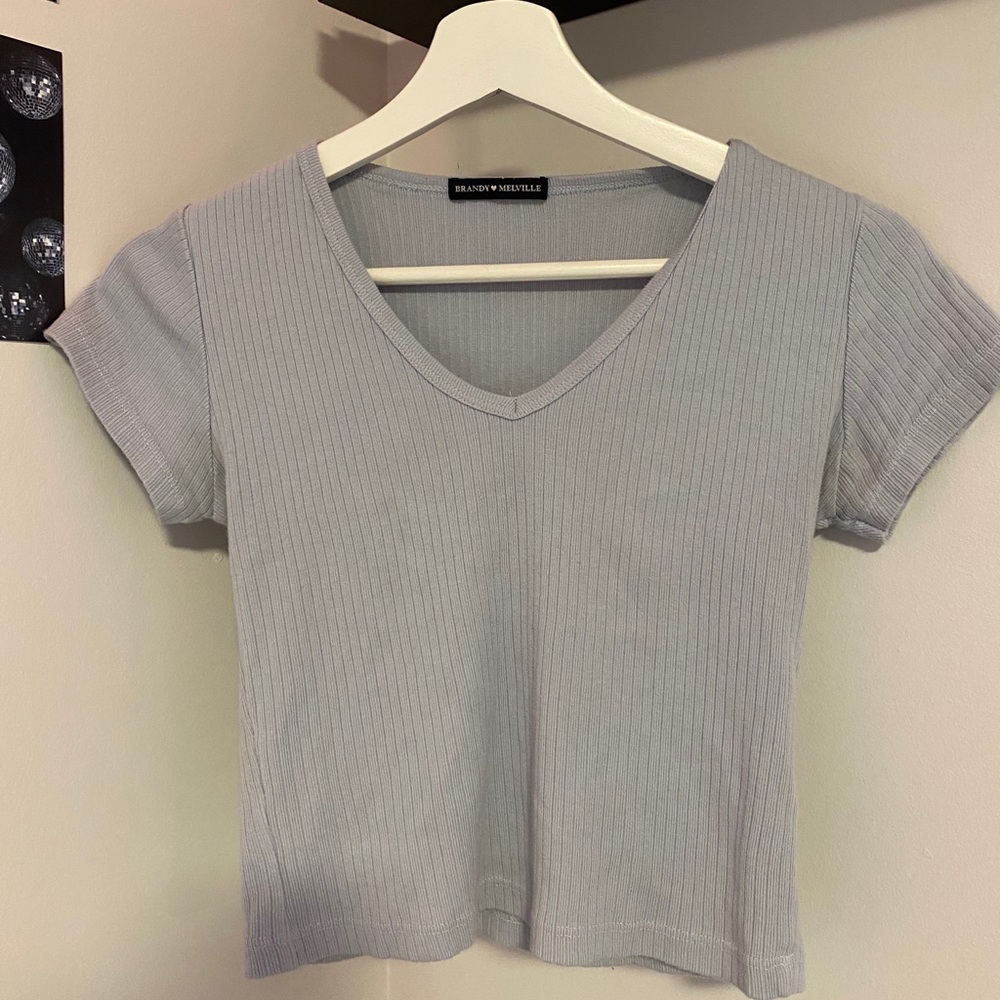 Light blue brandy Melville tee